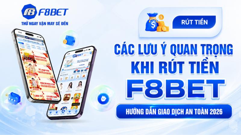 Các Lưu Ý Quan Trọng Khi Rút Tiền F8BET